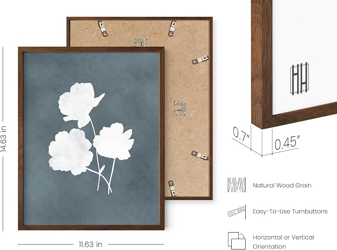 HAUS AND HUES Floral Wall Art - Image 3