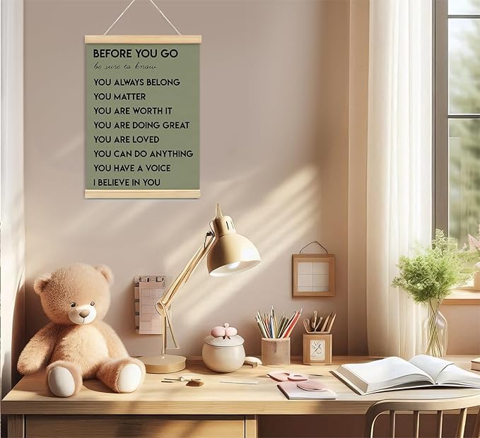 Mental Health Positive Inspirational Wall Art Decor, Therapist Office Signs - Image 2