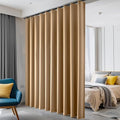Hoeflife Room Divider Curtains Blackout Floor to Ceiling Curtain by Hoeflife