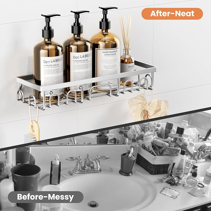Shower Caddy, 3 Pack Shower Shelves - Image 7