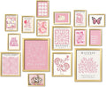 ANERZA 16 PCS Pink Wall Art Decor, Matisse Gallery Wall Prints by ANERZA