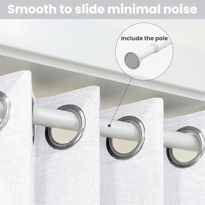 AJAZZ Blackout Magnetic Door Curtain - Image 3