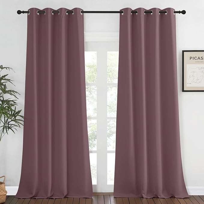 NICETOWN Bedroom Curtain 95 inches Long by NICETOWN