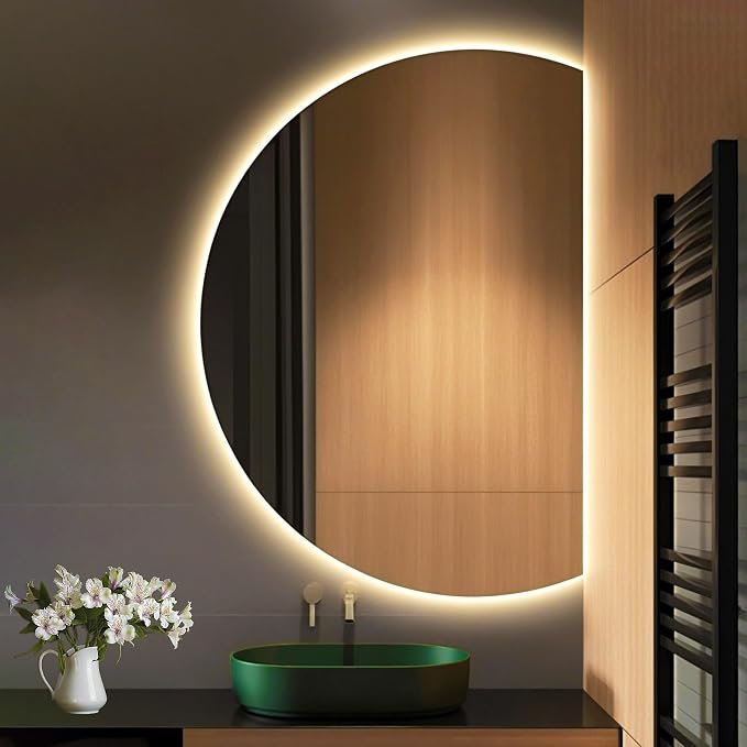 Modern Smart Anti-Fog Bathroom Mirror by Unknown