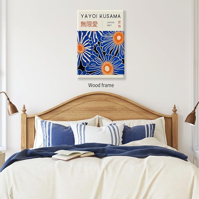 Yayoi Kusama Print Vintage Japanese Wall Art Abstract Yayoi Kusama Poster - Image 5