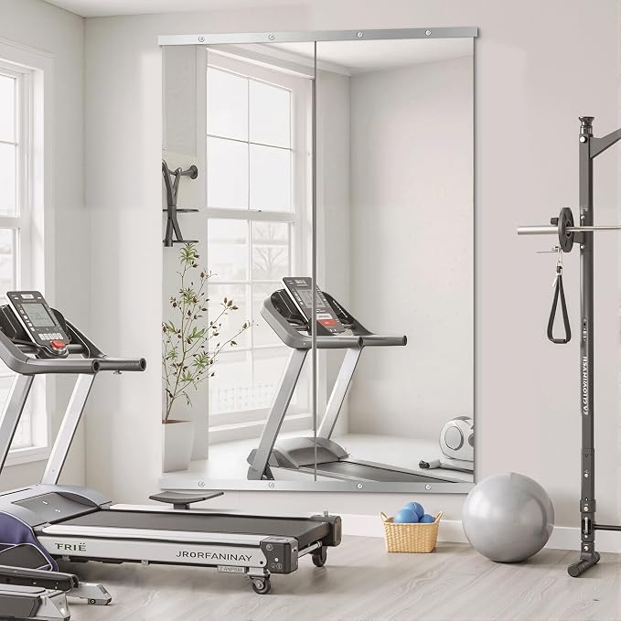 TRAHOME Home Gym Mirror for Wall, Home Gym, Living Room - Image 2