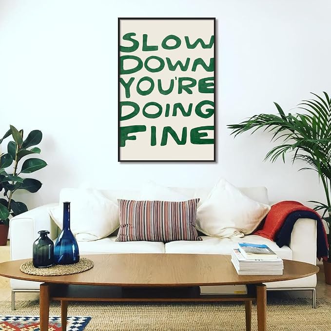 Daily Reminder Positive Canvas Wall Art, Positive Affirmations Wall Decor - Image 5