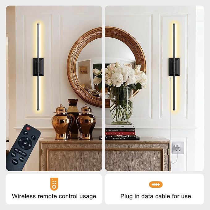 Battery Operated Wireless Wall Sconce - Image 2