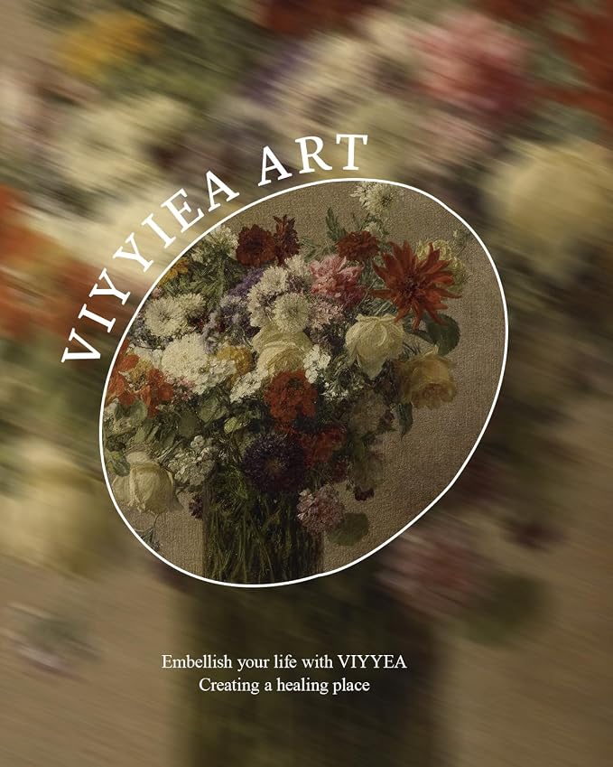 VIYYIEA Vintage Gold Framed Wall Art - Image 4