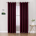 ChrisDowa Blackout Curtains 120 Inches Long 2 Panels Set by ChrisDowa