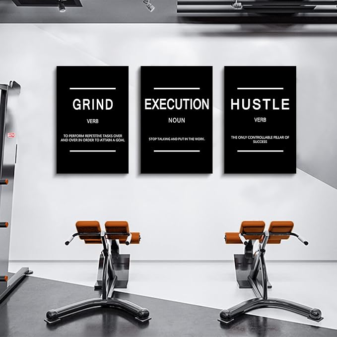 Framed Canvas Wall Art Success Quote, Office Wall Art, Positive Motivational - Image 5