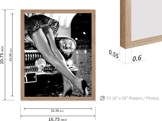 Poster Master Sexy Legs on Classic Car Poster - Image 3