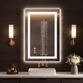 LOAAO 28"x34" LED Bathroom Mirror by LOAAO