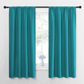 NICETOWN Peacock Blue Blackout Curtains Panels by NICETOWN