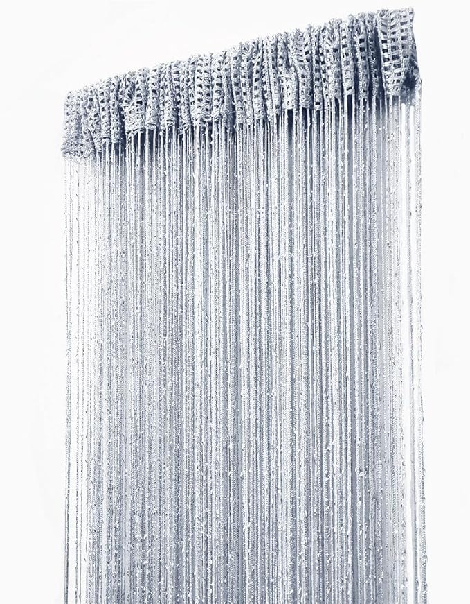 ave split Decorative Door String Curtain Wall Panel Fringe Window Room Divider by avesplit