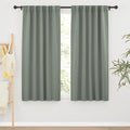 RYB HOME Room Darkening Curtains 2 Panels Set, Energy Efficient Privacy Drapes by RYBHOME