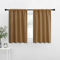 NICETOWN Kitchen Curtains, Short Blackout Curtains & Drapes, Thermal Insulated by NICETOWN