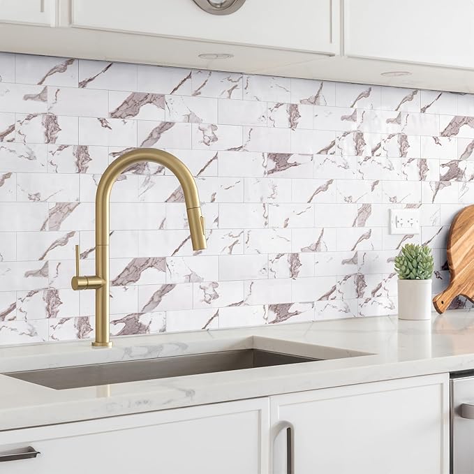 StyloVue 100 Pieces Peel and Stick Backsplash - Image 2