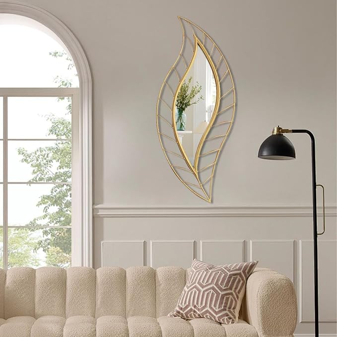 ironsmithn Leaf Teardrop Mirror - Image 2