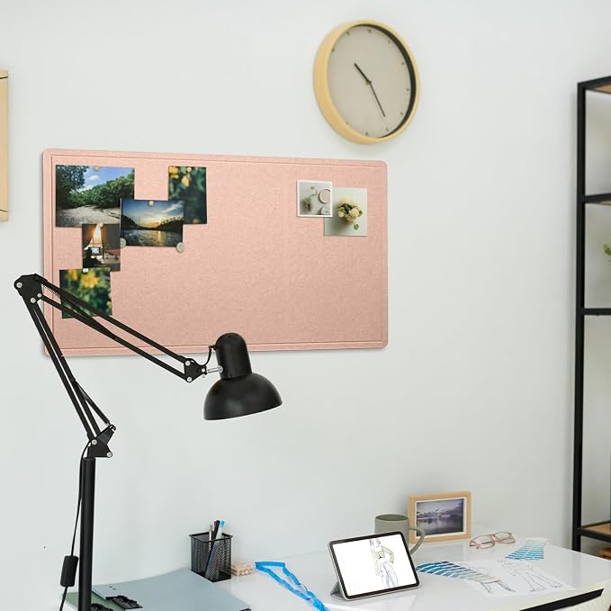 Lightomorrow Bulletin Board, 35 x 17 1/2 inches Felt Board - Image 8