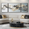 Extra Large Framed Modern Luxury Abstract Wall Art by Cuspin