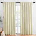 NICETOWN Living Room Curtains, Home Decorations Thermal Insulated Solid Rod by NICETOWN