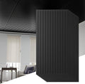 Giantex 12 Pack Fluted PVC Wall Panels, Glue Up or Drop Ceiling Panel, by Giantex