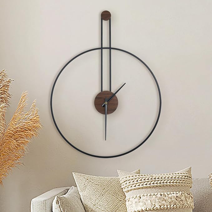 DRELIFAM Modern Wall Clock Large Wall Clocks by DRELIFAM