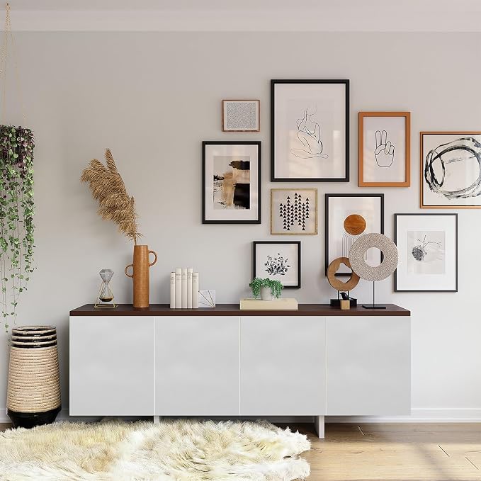 Peel and Stick Wallpaper White Wood Wall Paper - Image 3