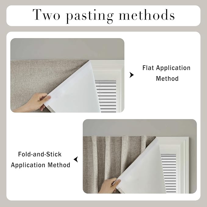 Self-Adhesive Complete 100% Blackout Curtain - Image 5