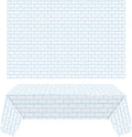 Chuangdi 2pcs 4.5 x 9 Feet Brick Wallpaper Peel and Stick Backdrop Tablecloth by Chuangdi