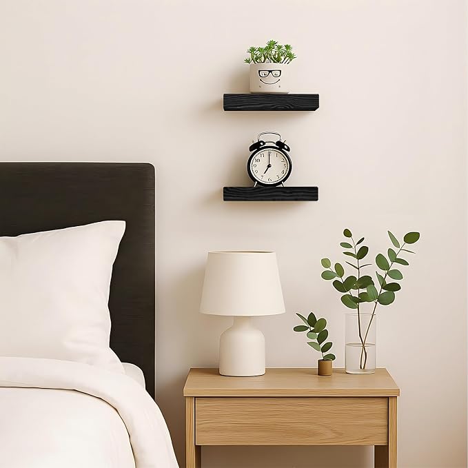 BGMG Small Wood Floating Shelves - Image 4