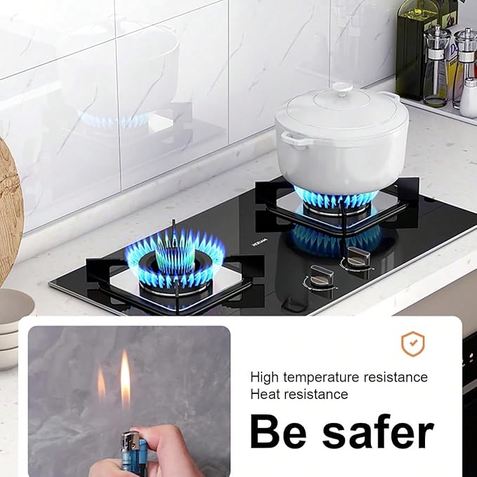 Chejiaye 10pcs Marble Peel and Stick Waterproof Wall Panels, Heat-Resistant - Image 6