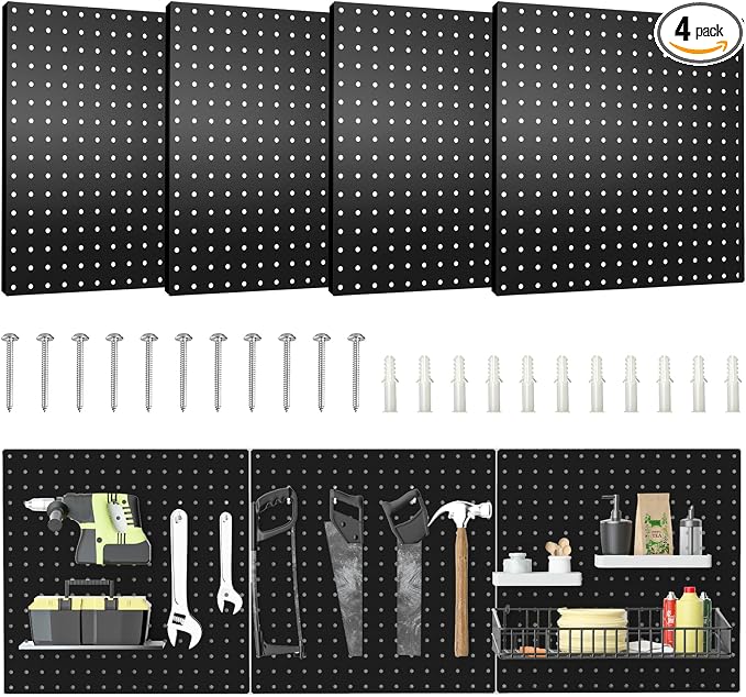 Pegboard, Garage Tool Storage, Office Organization, Craft Room by Hogurity