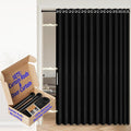 AJAZZ Blackout Door Curtains for Doorways by AJAZZ
