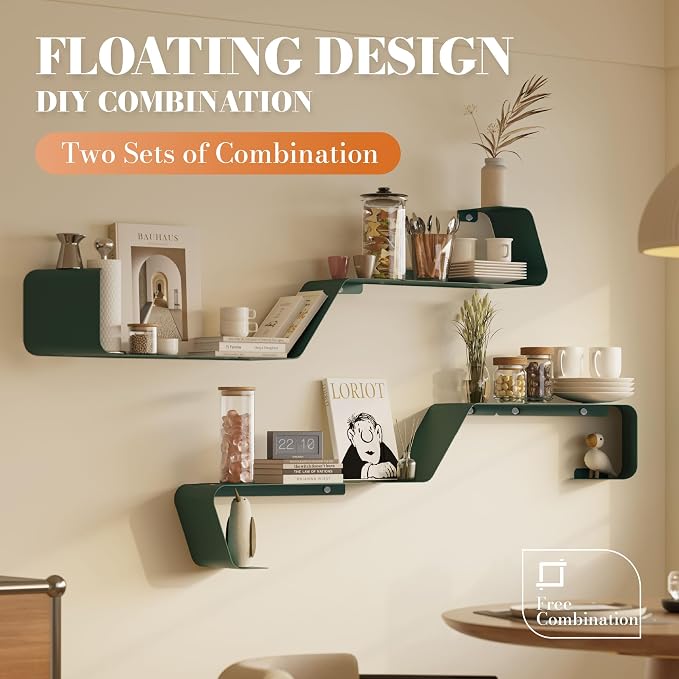 Floating Shelves, Wall Shelf, Book Shelf, Display Shelves - Image 8