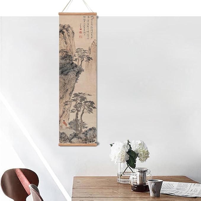 xinyuru Chinese Ancient Landscape Wall Art Poster, Tradition Canvas Printing - Image 5