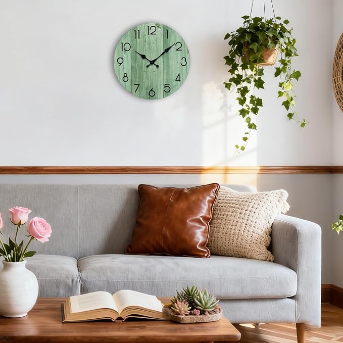 Wall Clock, Modern Wall Clocks Battery Operated, Silent Non Ticking Clock - Image 6