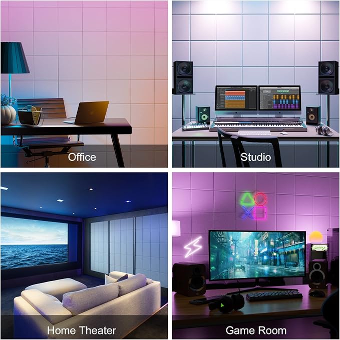 Sonicism 12 Pack Acoustic Wall Panels - Image 5