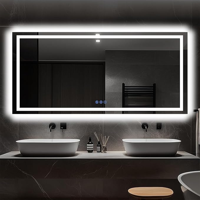 Antok 60"x 28" LED Bathroom Mirror by AntokMirror
