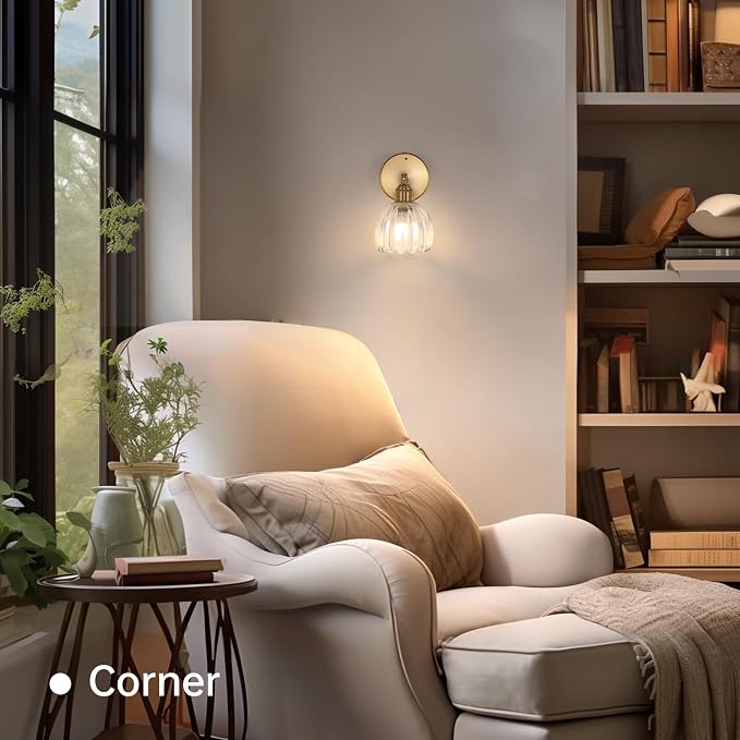 Shenmoyl Battery Operated Vintage Wall Sconces - Image 9