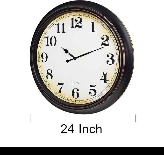 Yoiolclc 24 Inch Large Wall Clock - Image 2