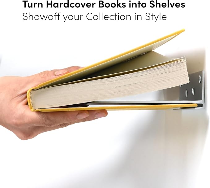 xympo Floating Invisible Bookshelf Wall Mounted - Image 4