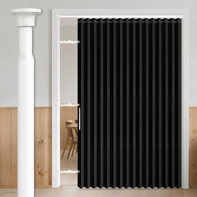 AJAZZ Blackout Sliding Door Curtains - Image 6