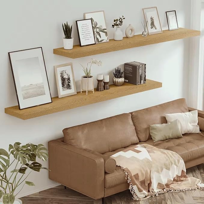 Vivelove 12" Deep Floating Shelves - Image 8