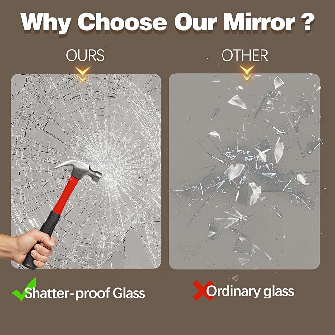 Led Mirror Full Length, Frameless Long Mirrors - Image 7