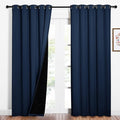 NICETOWN 100% Blackout Curtain Set, Thermal Insulated & Energy Efficiency by NICETOWN