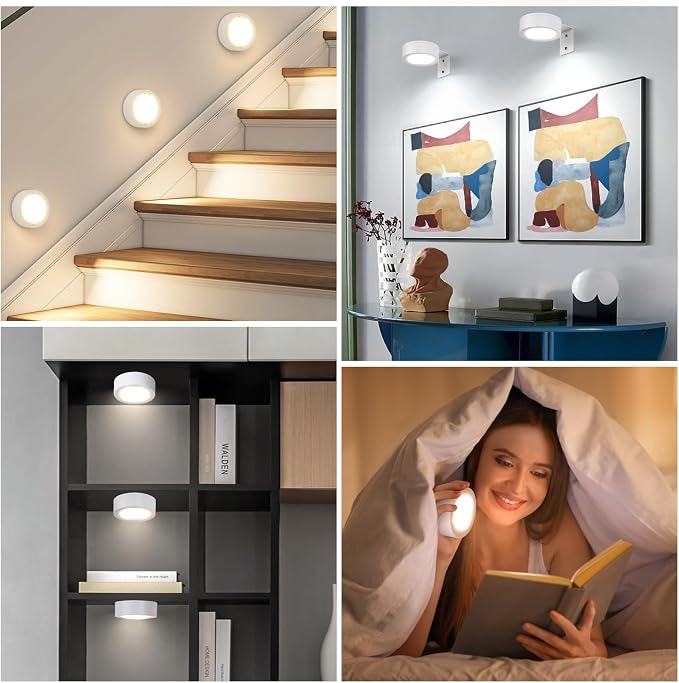 2-Pack Picture Light Battery Operated, LED Painting Lights - Image 7