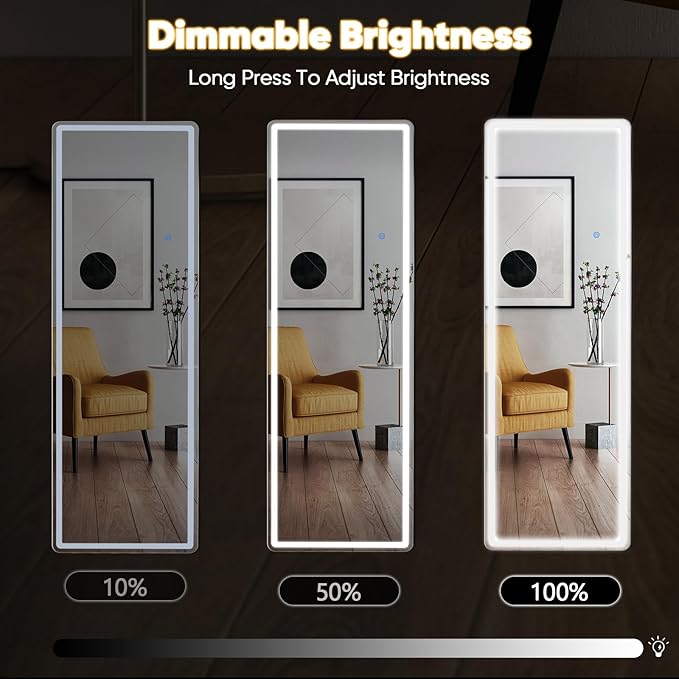DUMOS LED Full Length Mirror, Dressing Room, Living Room - Image 4