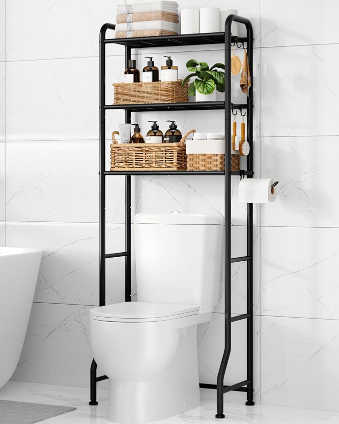 Kitsure Over Toilet Storage Rack by Kitsure
